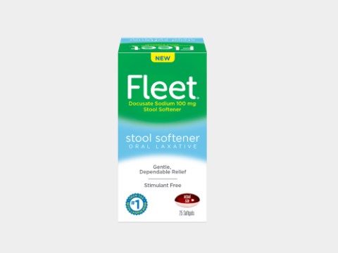 Fleet® Stool Softener Oral Laxative 